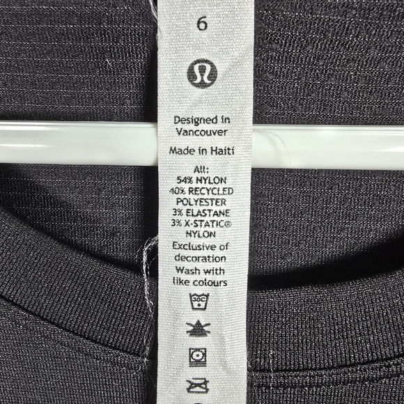 Lululemon Womens BlackLongSleeve Remix San Diego Shirt Rockn'roll RunningSeries6 - Picture 6 of 6